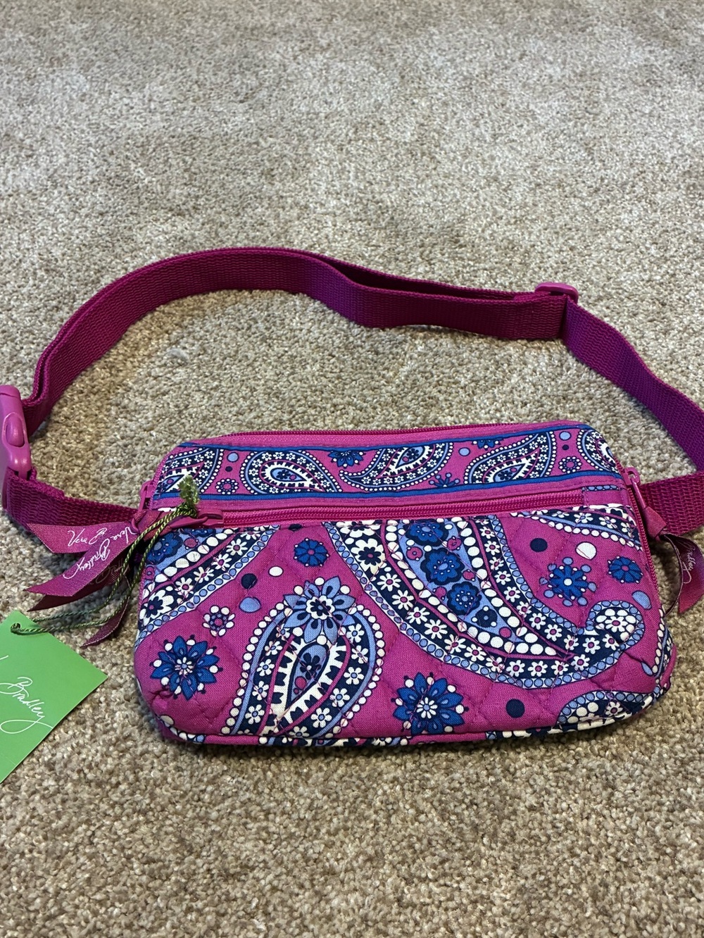 Vera Bradley Boysenberry Crossbody Belt Bag